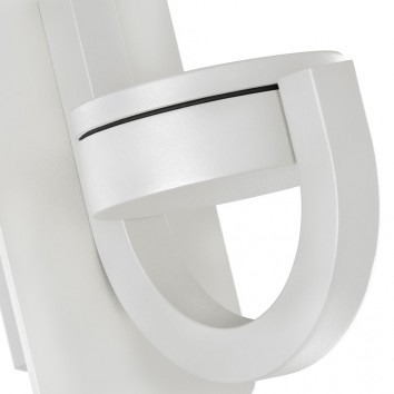 Aplique de pared orientable blanco serie IGUAZÚ 2