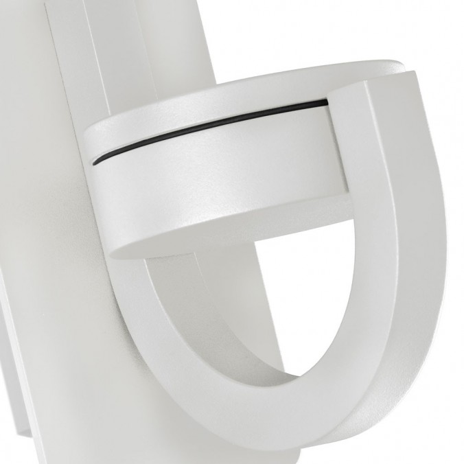 Aplique de pared orientable blanco serie IGUAZÚ