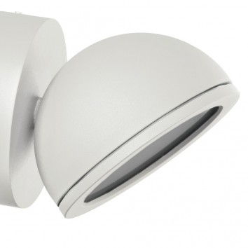 Aplique pared de exterior serie EVEREST blanco 2
