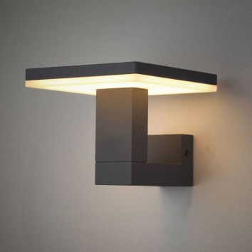 Aplique de pared exterior LED serie Tignes 2