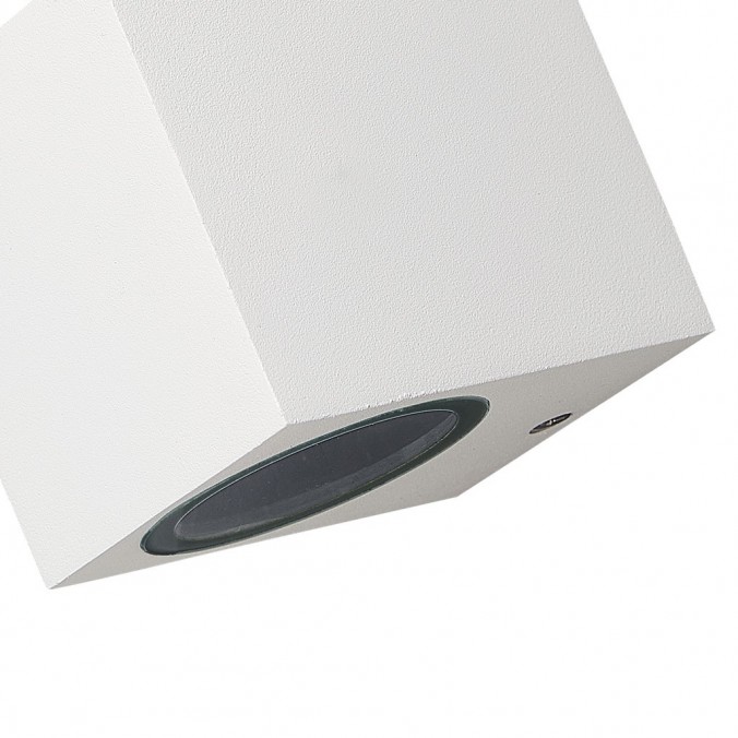 Aplique pared exterior 1 luz recto blanco Aplique pared exterior 1 luz recto blanco