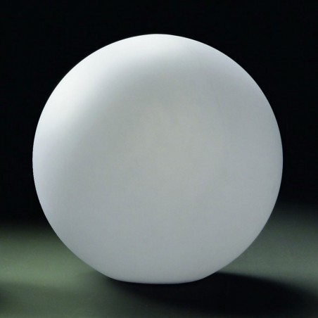 Lámpara pie de exterior bola 40cm serie Avoriaz