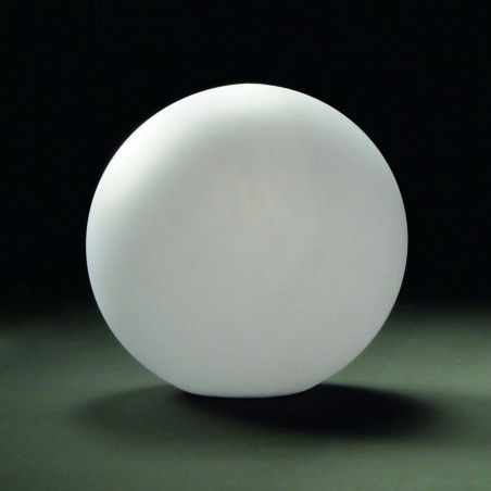 Lámpara pie de exterior bola 30cm serie Avoriaz