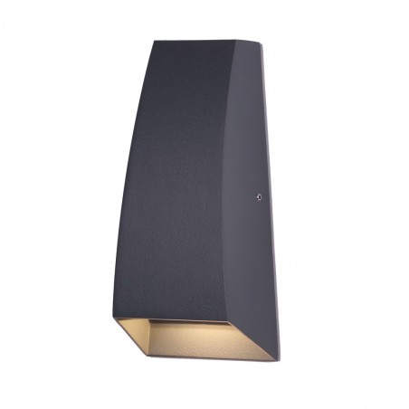 Aplique pared exterior LED serie Jackson gris