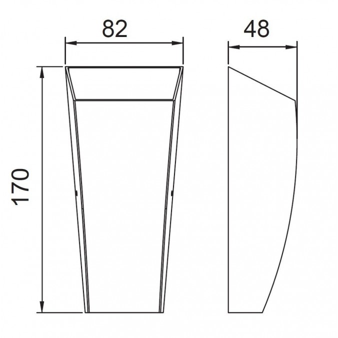 Aplique pared exterior LED serie Jackson gris Aplique pared exterior LED serie Jackson gris