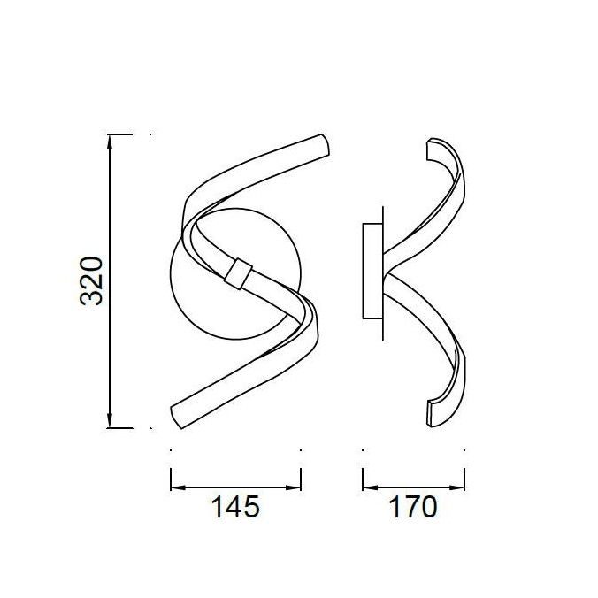 Lámpara techo led nur  Lámpara techo led nur