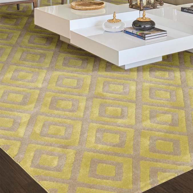 Alfombra VEGAS trama rombos 834 - varios tamaños