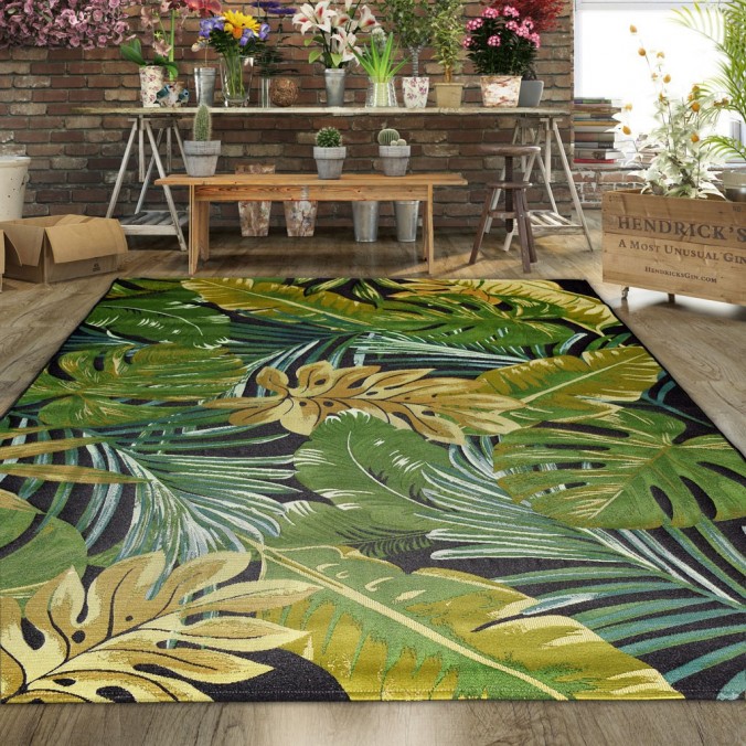 Alfombra de exterior TROPICAL 01 - varios tamaños
