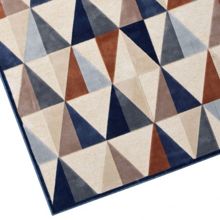 Alfombra PROVENCE trama triángulos II - varios tamaños