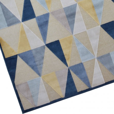 Alfombra PROVENCE trama triángulos IV - varios tamaños