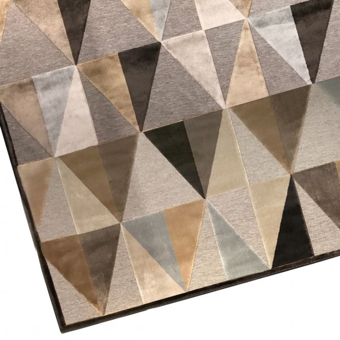 Alfombra PROVENCE trama triángulos V - varios tamaños