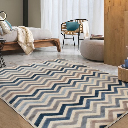 Alfombra PROVENCE trama zig-zag I - varios tamaños