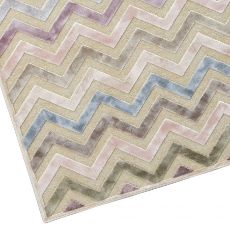 Alfombra PROVENCE trama zig-zag III - varios tamaños