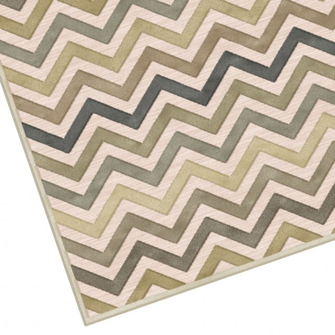 Alfombra PROVENCE trama zig-zag V - varios tamaños