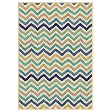 Alfombra PROVENCE trama zig-zag VI - varios tamaños