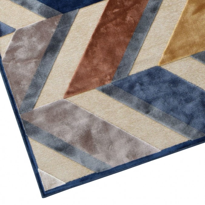 Alfombra PROVENCE trama zig-zag VIII - varios tamaños