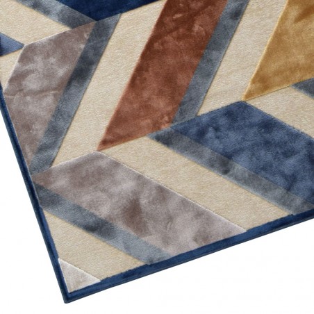 Alfombra PROVENCE trama zig-zag VIII - varios tamaños