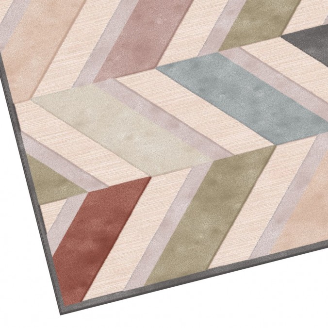 Alfombra PROVENCE trama zig-zag IX - varios tamaños