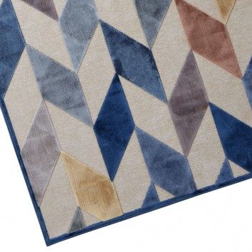 Alfombra PROVENCE trama rombos I - varios tamaños 2