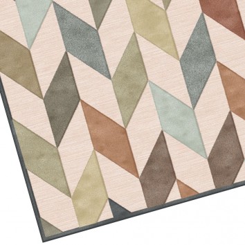Alfombra PROVENCE trama rombos IV - varios tamaños 2