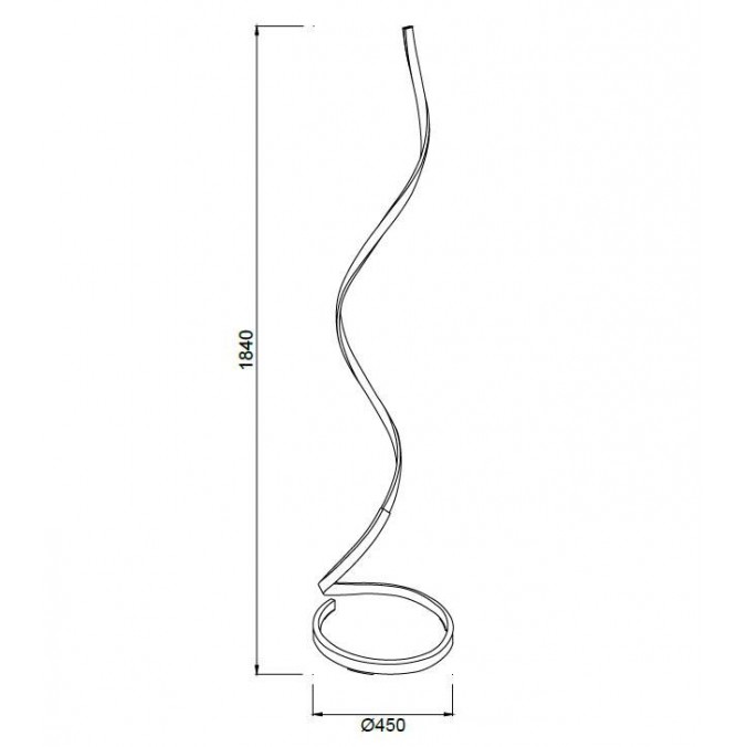 Lámpara techo led nur 