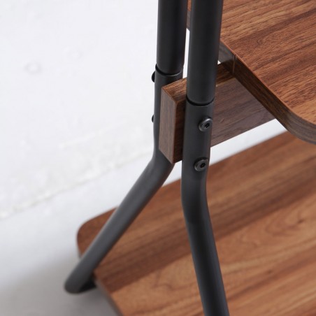 Perchero parabán 91x44x175h nogal