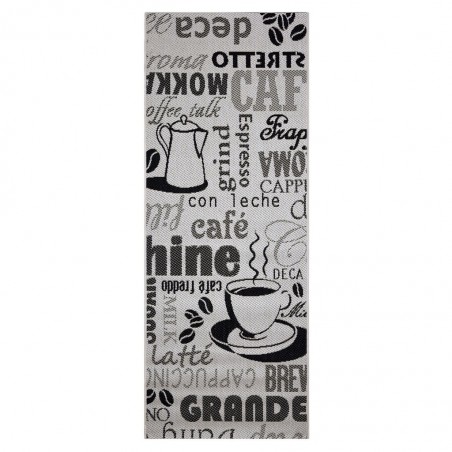Alfombra 80x200cm interior-exterior KITCHEN COFFEE I