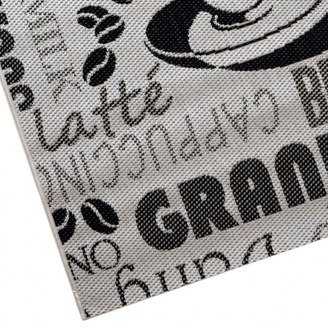 Alfombra 80x200cm interior-exterior KITCHEN COFFEE I