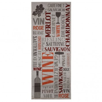 Alfombra 80x200cm interior-exterior KITCHEN WINE I