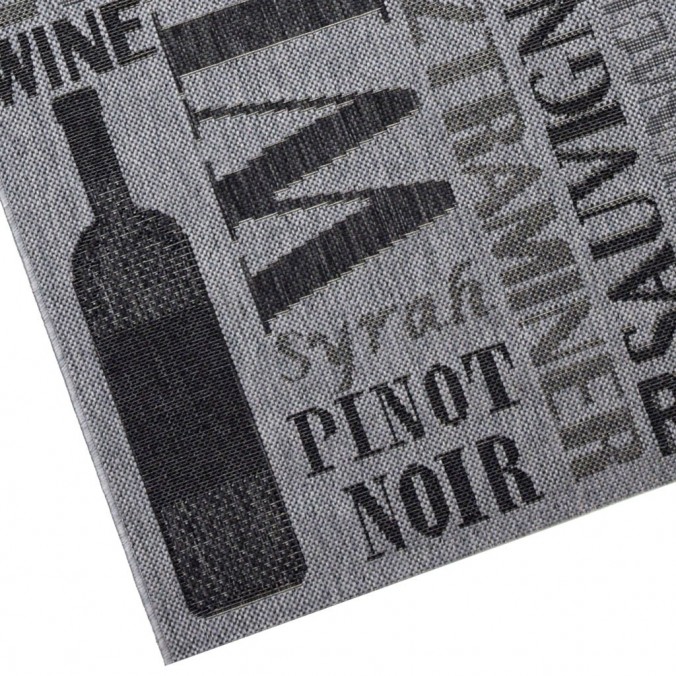 Alfombra 80x200cm interior-exterior KITCHEN WINE II