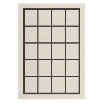 Alfombra de exterior BROADWAY cuadros - varios tamaños