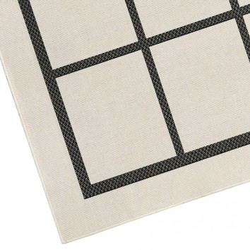 Alfombra de exterior BROADWAY cuadros - varios tamaños 2