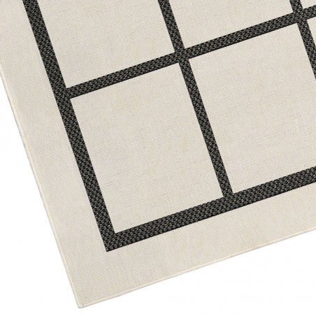 Alfombra de exterior BROADWAY cuadros - varios tamaños