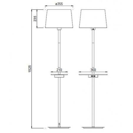 aplique pared estilo nordico cargador usb repisa