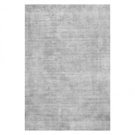 Alfombra 100% viscosa JAMBI gris claro - varios tamaños