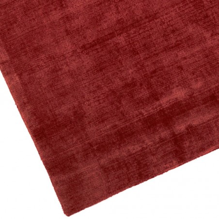 Alfombra 100% viscosa JAMBI rojo - varios tamaños