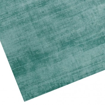 Alfombra 100% viscosa JAMBI turquesa - varios tamaños 2