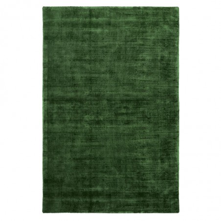 Alfombra 100% viscosa JAMBI verde - varios tamaños