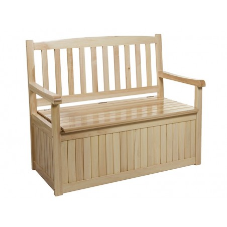 Banco jardin con almacenaje - 116x65x25h