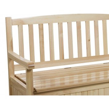 Banco jardin con almacenaje - 116x65x25h 2