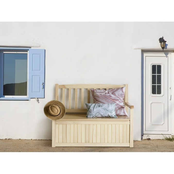 Banco jardin con almacenaje - 116x65x25h