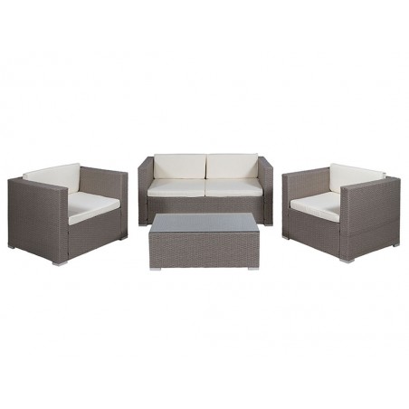 Conjunto jardín 4 piezas Miami - 147x80x66h