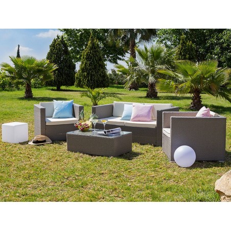 Conjunto jardín 4 piezas Miami - 147x80x66h