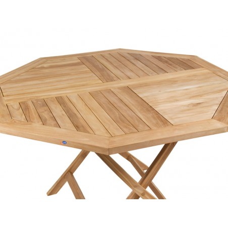 Conjunto de mesa con 4 sillas - 120x120x77h