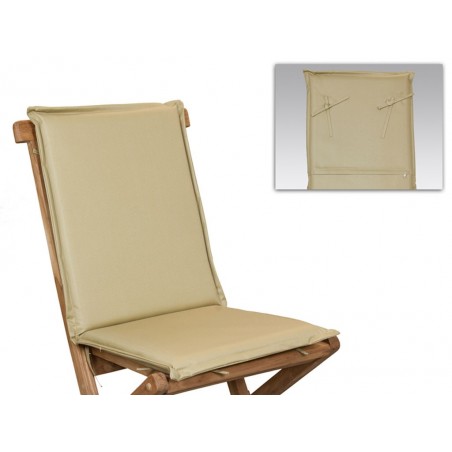 Cojín exterior crema - 42x89x2h