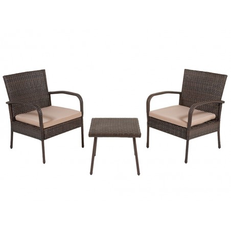 Set 3 piezas jardín - 110x130x78h