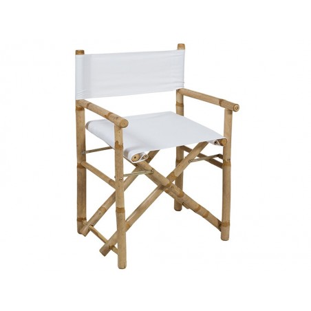 Silla director bambú - 58x45x89h