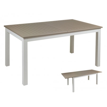 Mesa extensible jardín - 151x89x75h