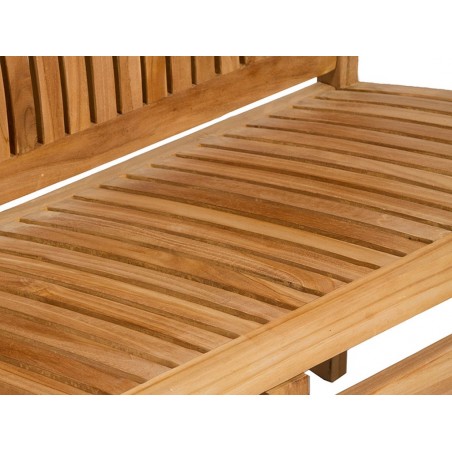 Banco Bali de teca - 120x50x91h
