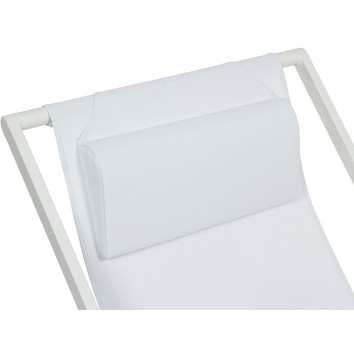 Sillón de jardín blanco - 60x100x93h 2